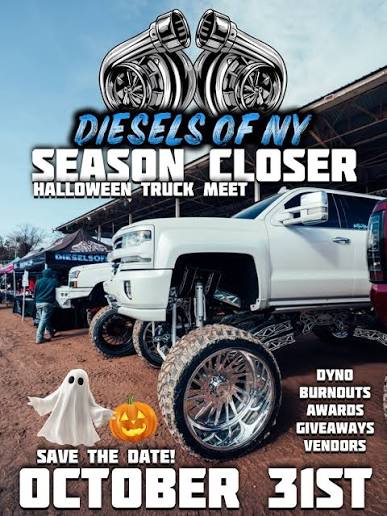 UPCOMING | DIESELS OF NY SEASON CLOSER | OCTOBER 31st